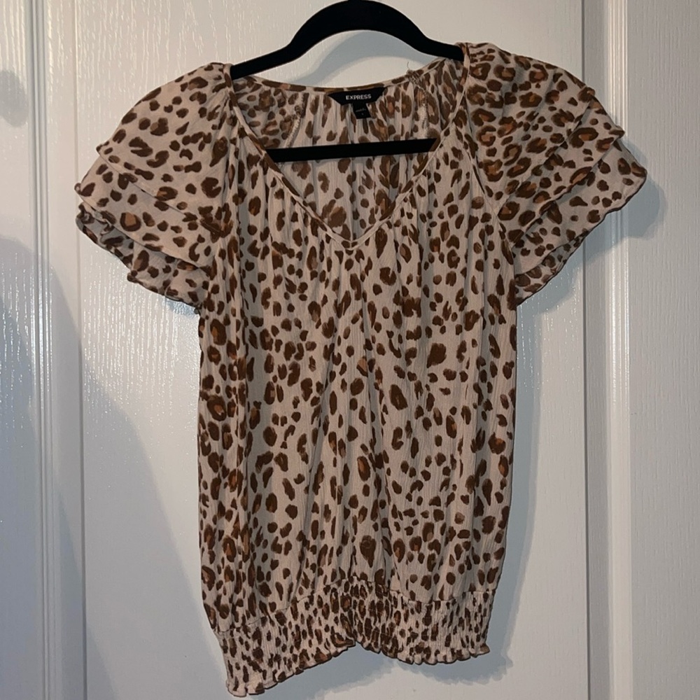Express Distressed Top